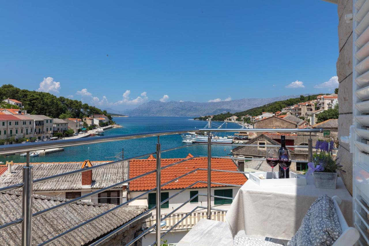 Seaview Apartment Sparkle Iskra - Povlja, Brac Povlja  Bagian luar foto