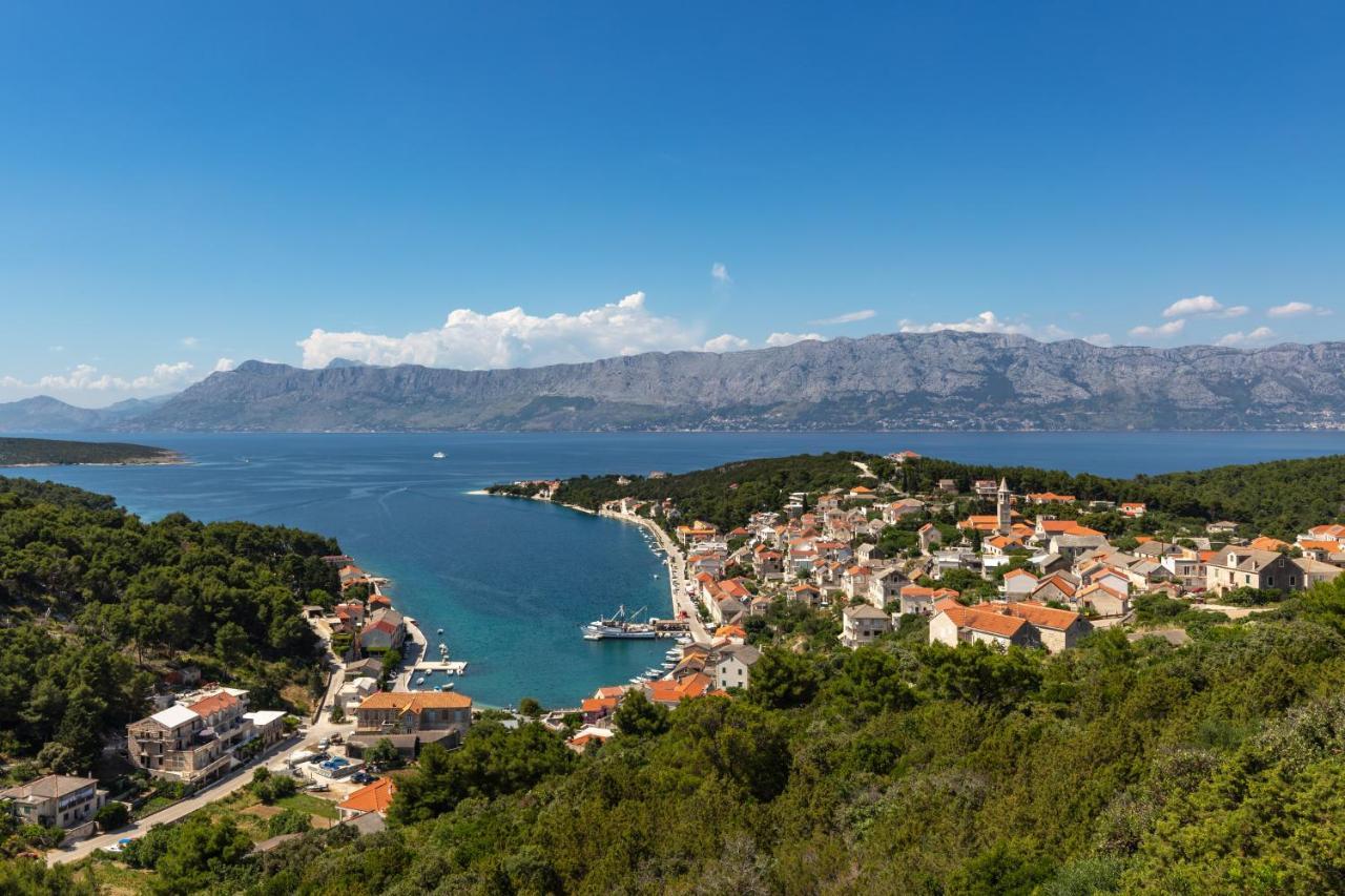 Seaview Apartment Sparkle Iskra - Povlja, Brac Povlja  Bagian luar foto